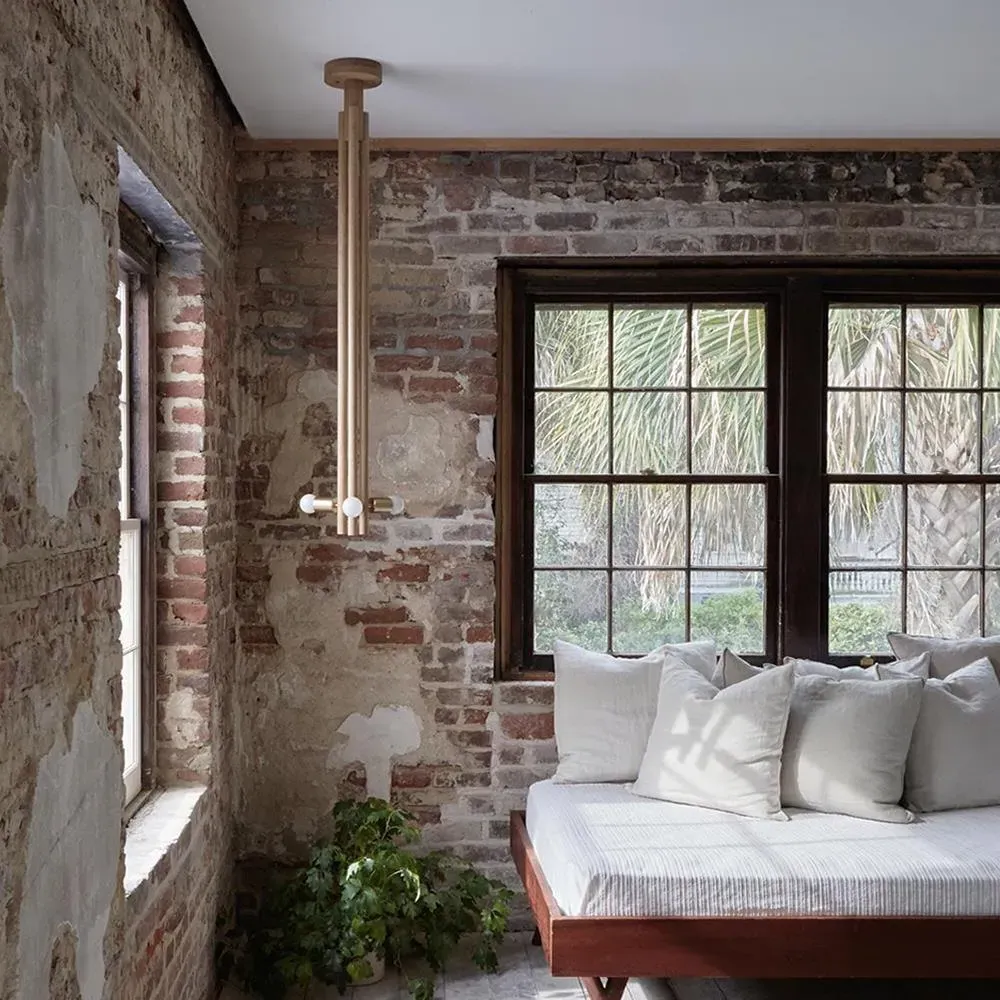 Small Pendant Light - Oak, Wood