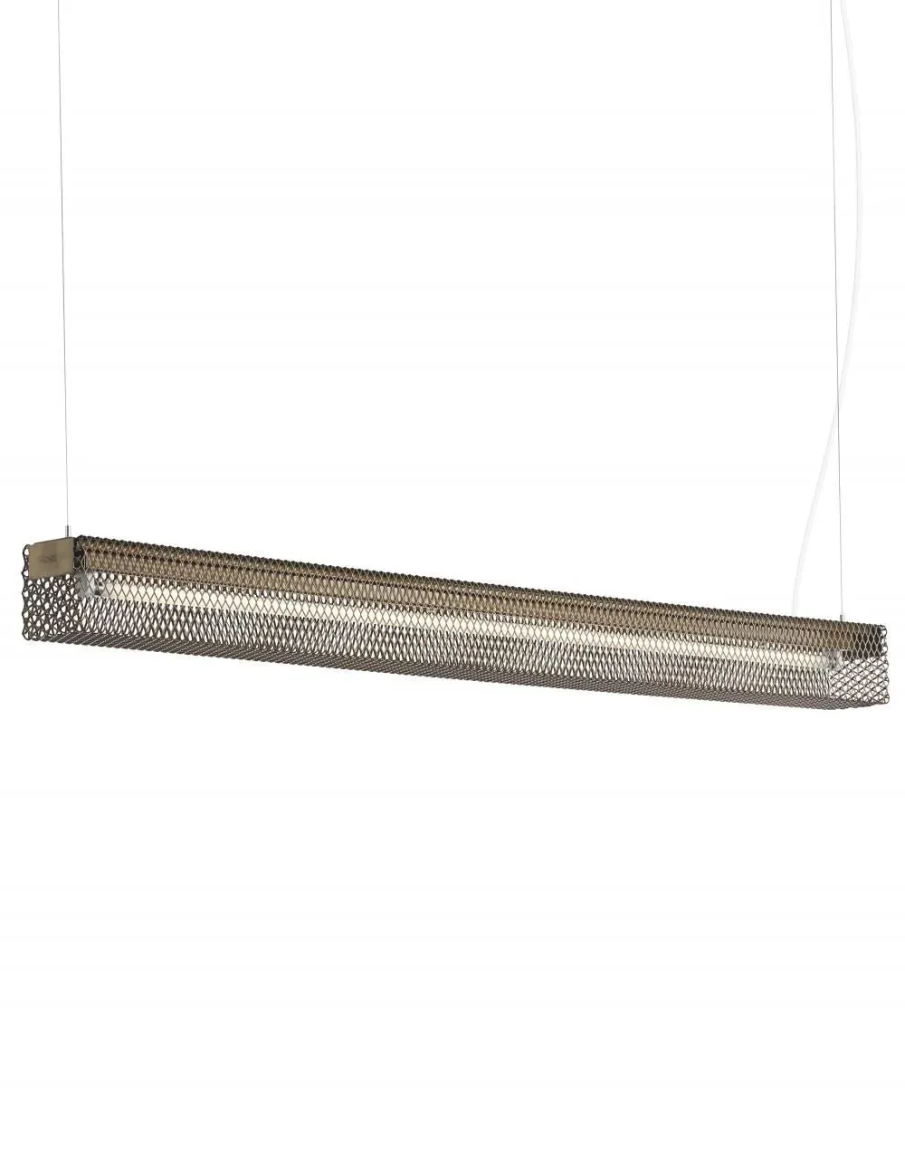 Grid Pendant Light - Yellow, Metal