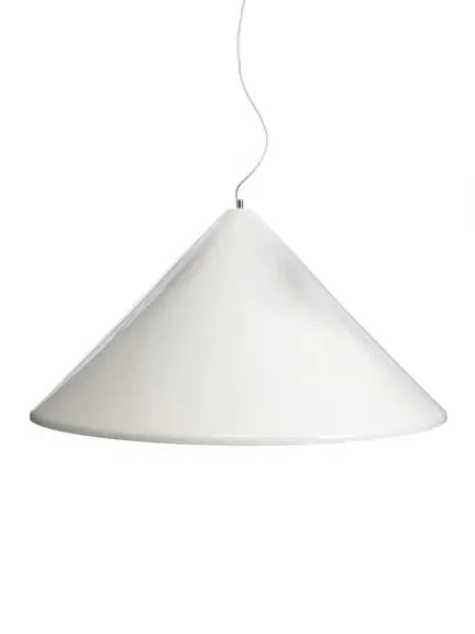 Large Pendant Light LED - White, Aluminium