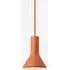 Pendant Light with Glass Lens - Orange