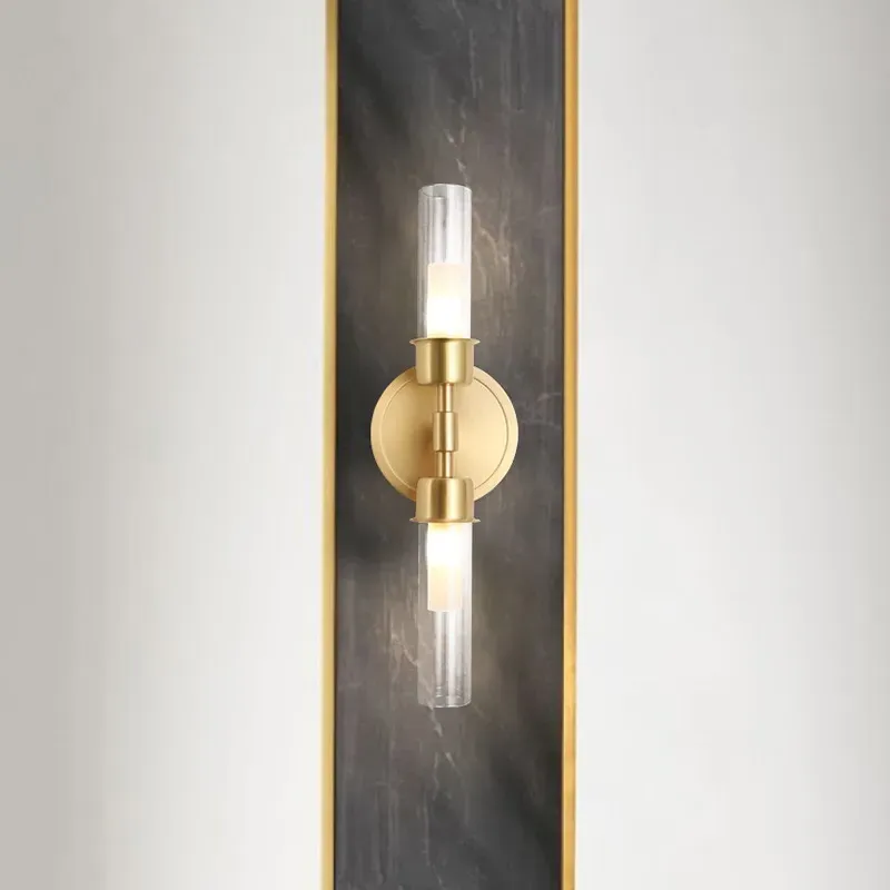 2-Light Wall Sconce - Gold, Brass image