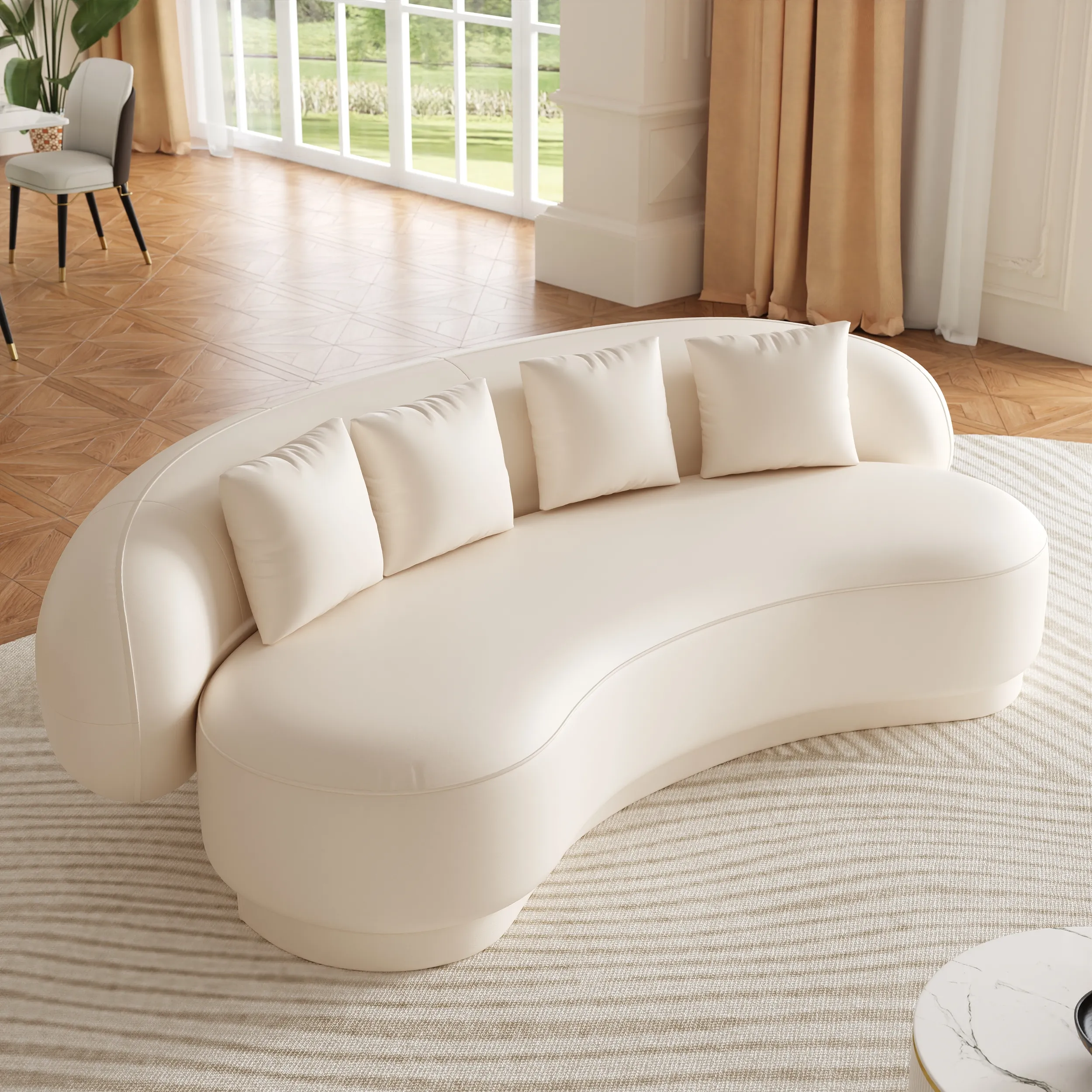 3-Seater Sofa - Leather