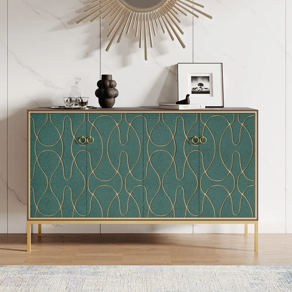 59" Sideboard Cabinet with Storage - Lake Blue