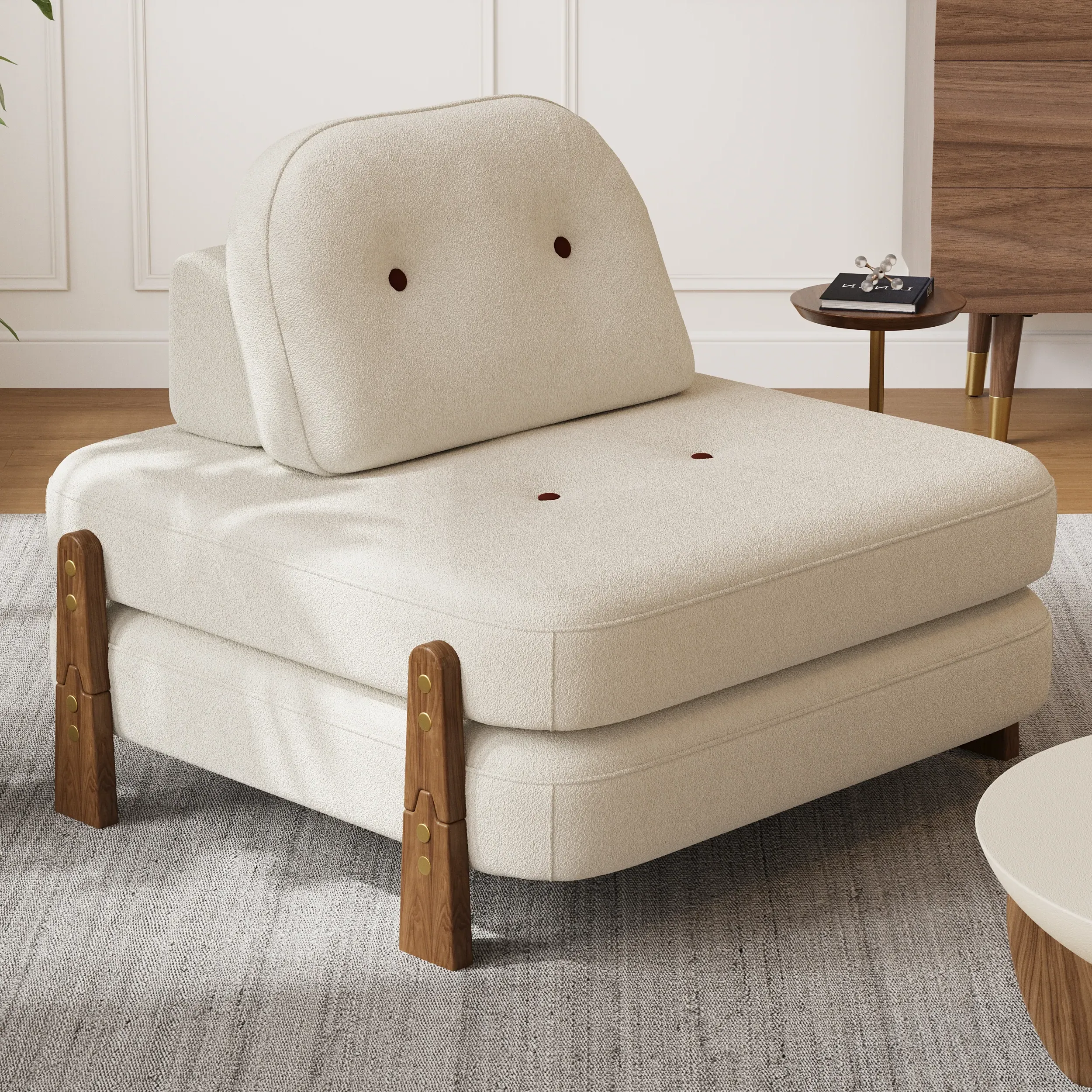 Double Sofa Bed - Velvet image