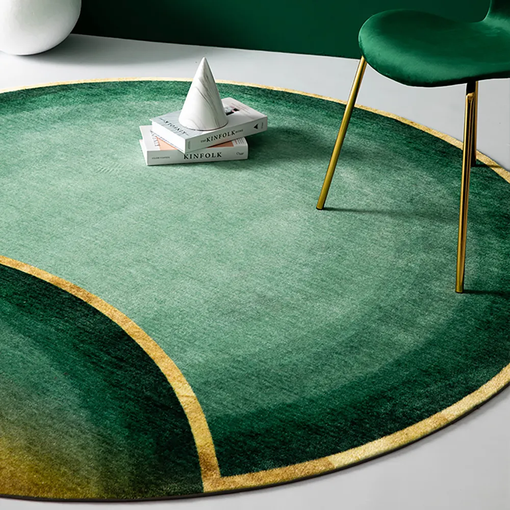 Round Area Rug - Multi-Color, Nylon image
