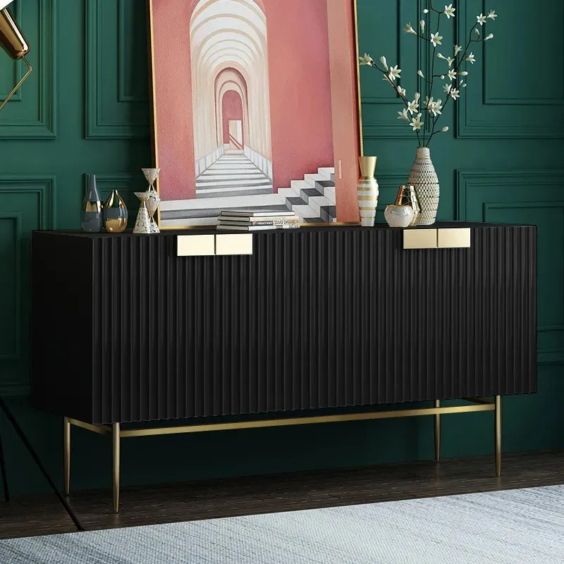 Twixer 59" Sideboard Cabinet with Storage - Black image