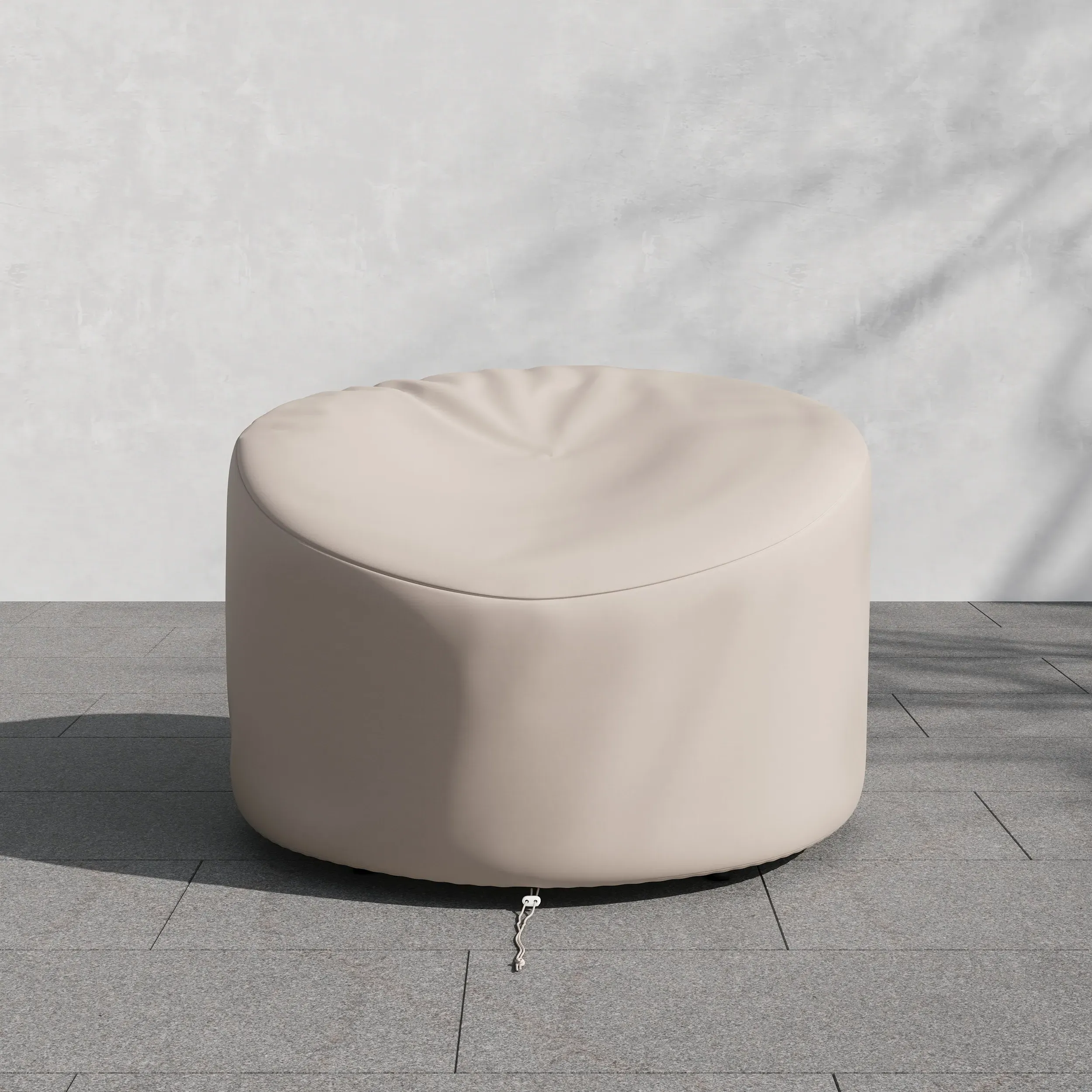 600D Canvas Waterproof Outdoor Patio Sofa Cover - Ivory product