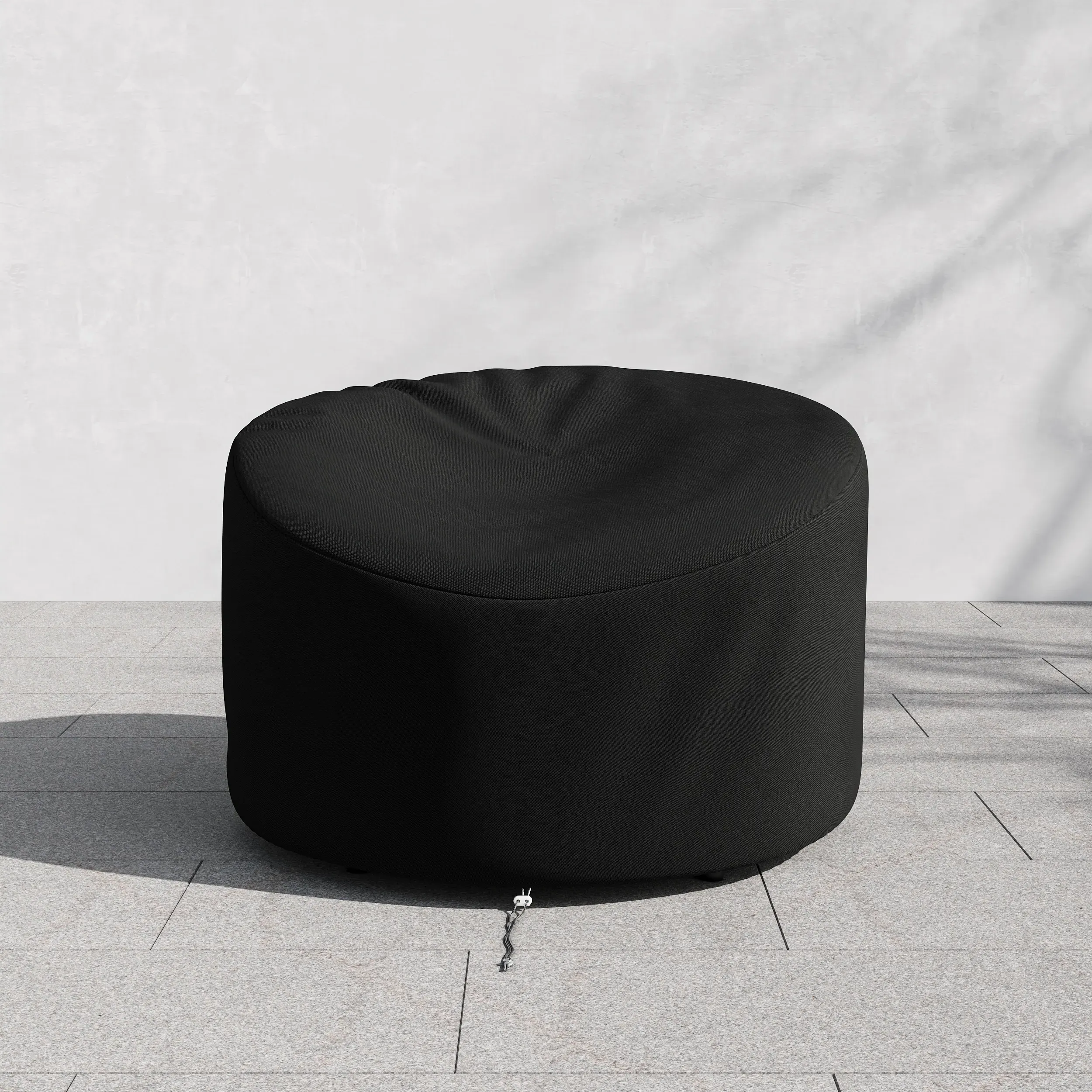 600D Canvas Waterproof Patio Chair Cover - Black product