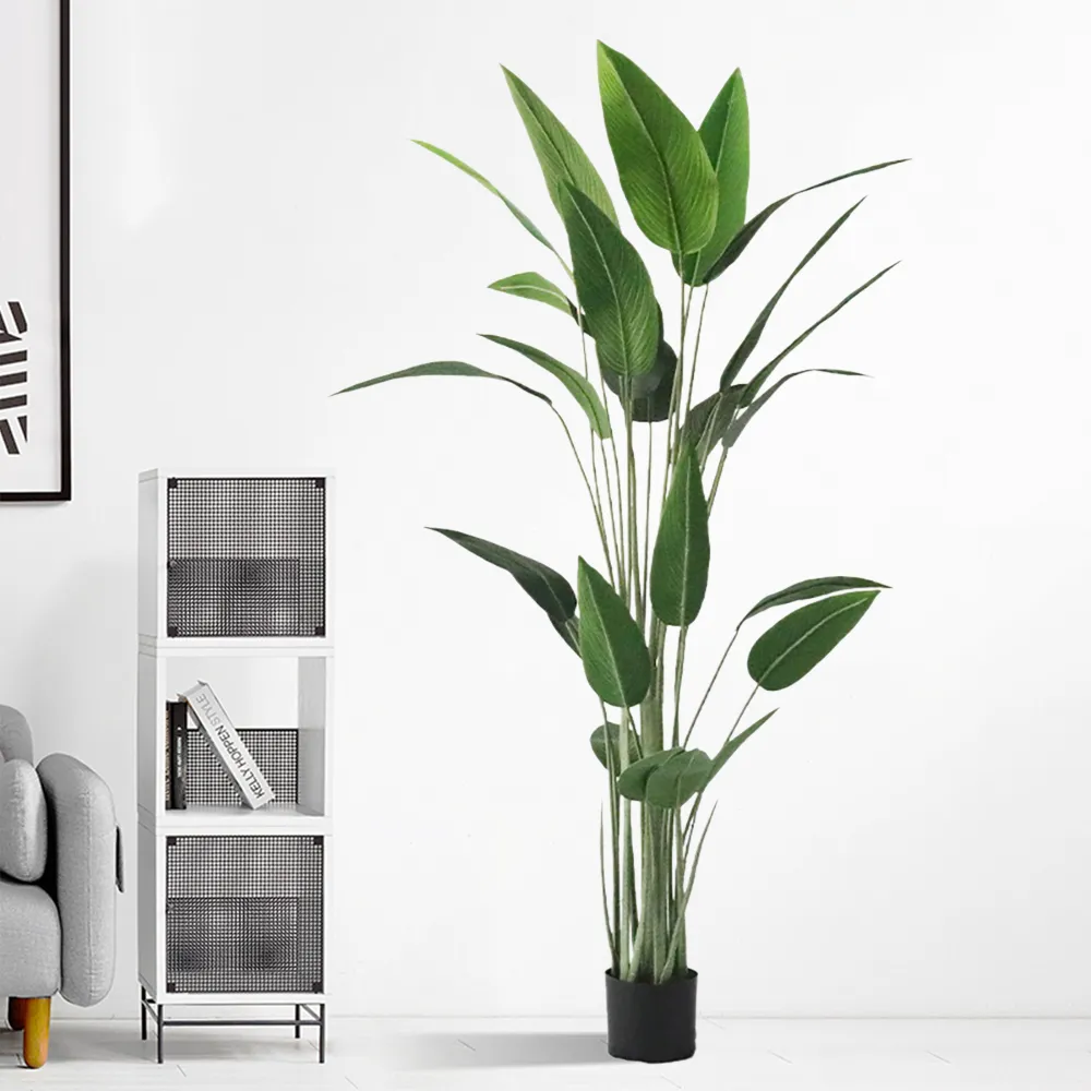 Artificial Canna Tree Indoor & Outdoor Faux Plant - Green product