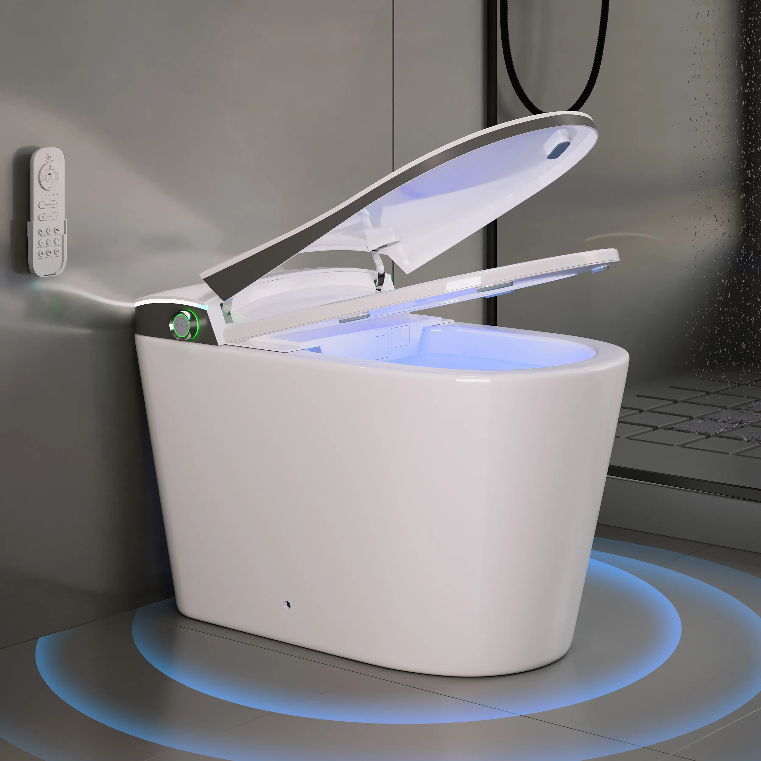 Nexin C4 Smart Bidet Toilet with Tank & UV Sterilization - White product