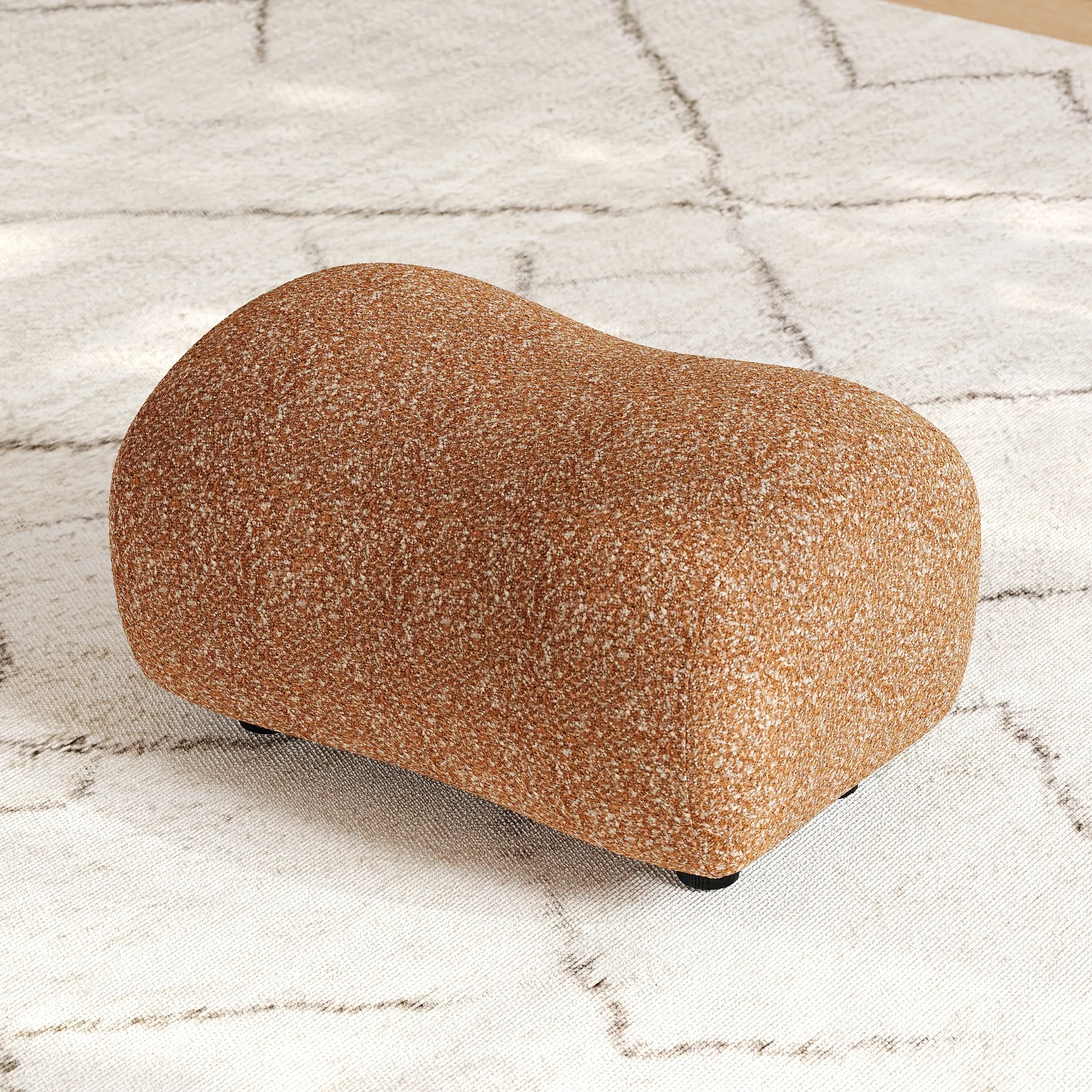 Performance Boucle Curve Ottoman product