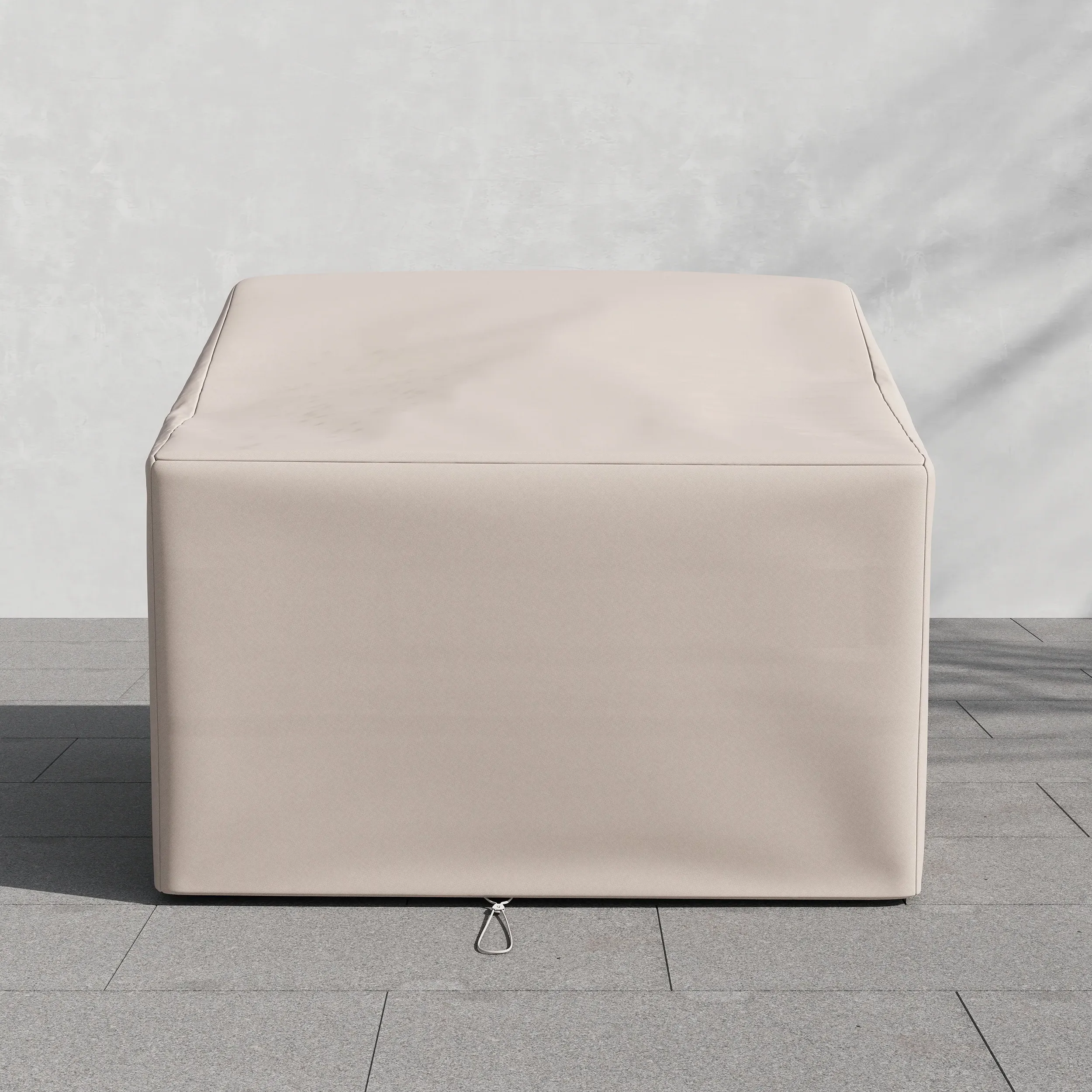 Tevara Outdoor Chair Patio Furniture Cover - Ivory, 600D Polyester product