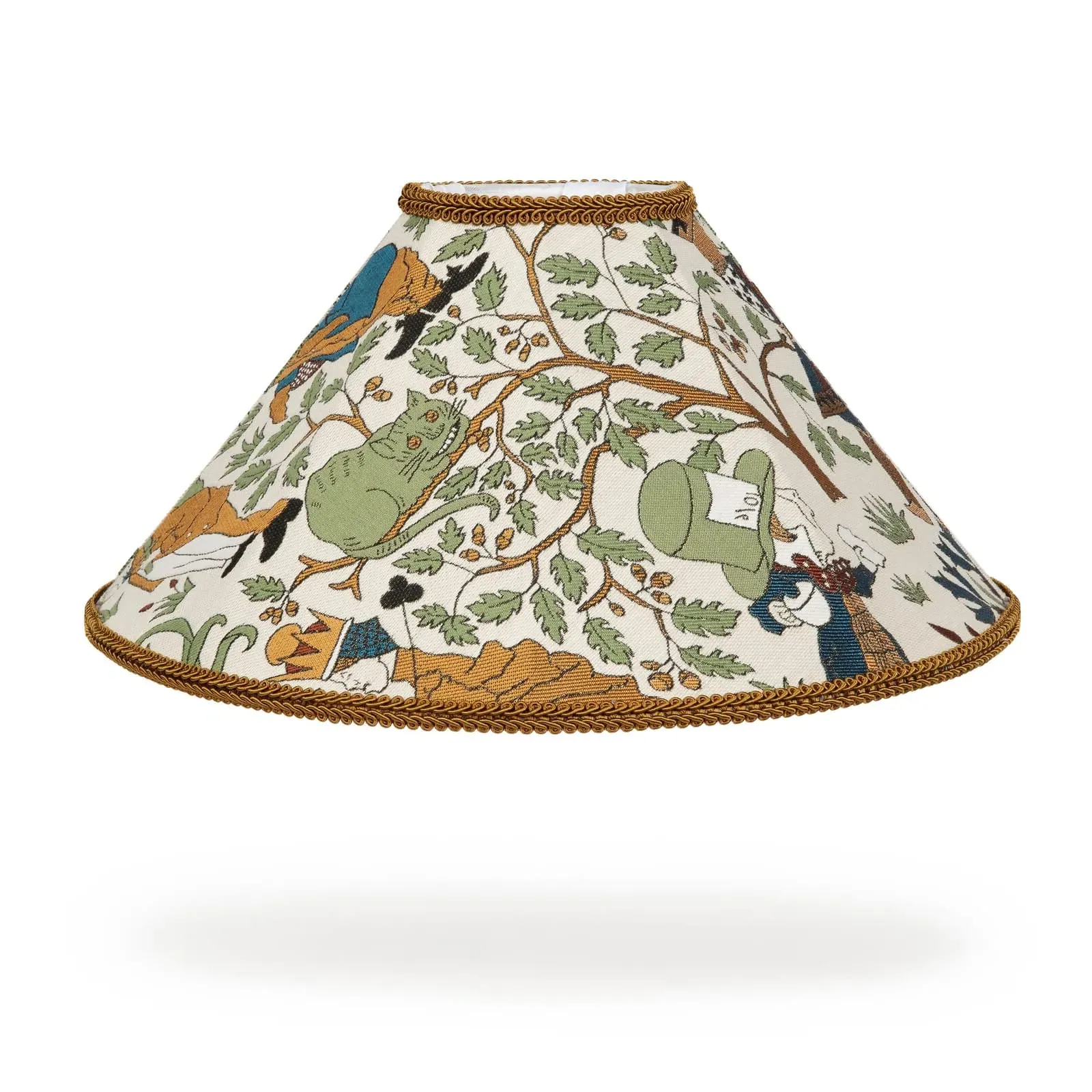 Alice in Wonderland Jacquard Romily Lampshade - Achillea image