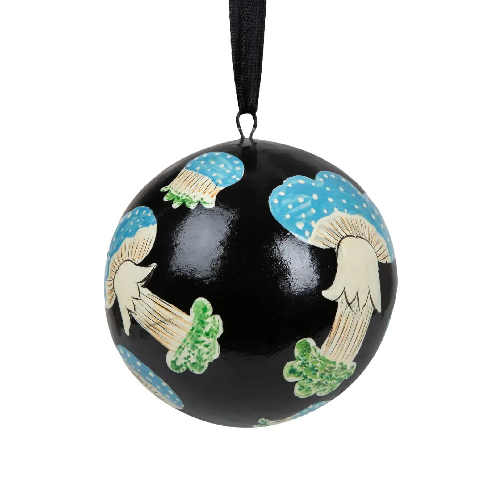 Amanita Bauble - Black, Paper product