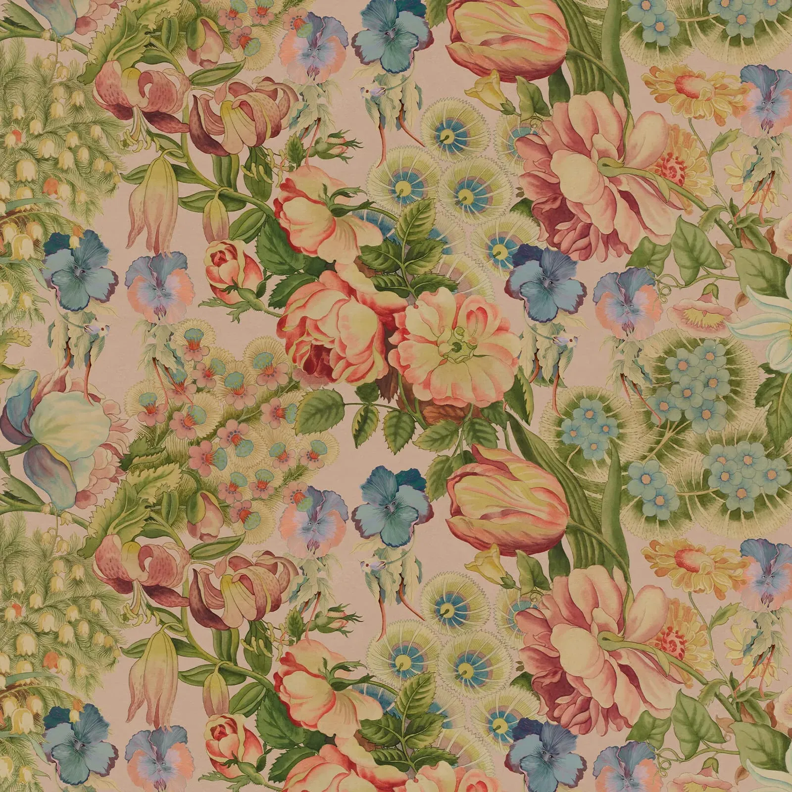 Amatoria Floral Wallpaper - Tourmaline product