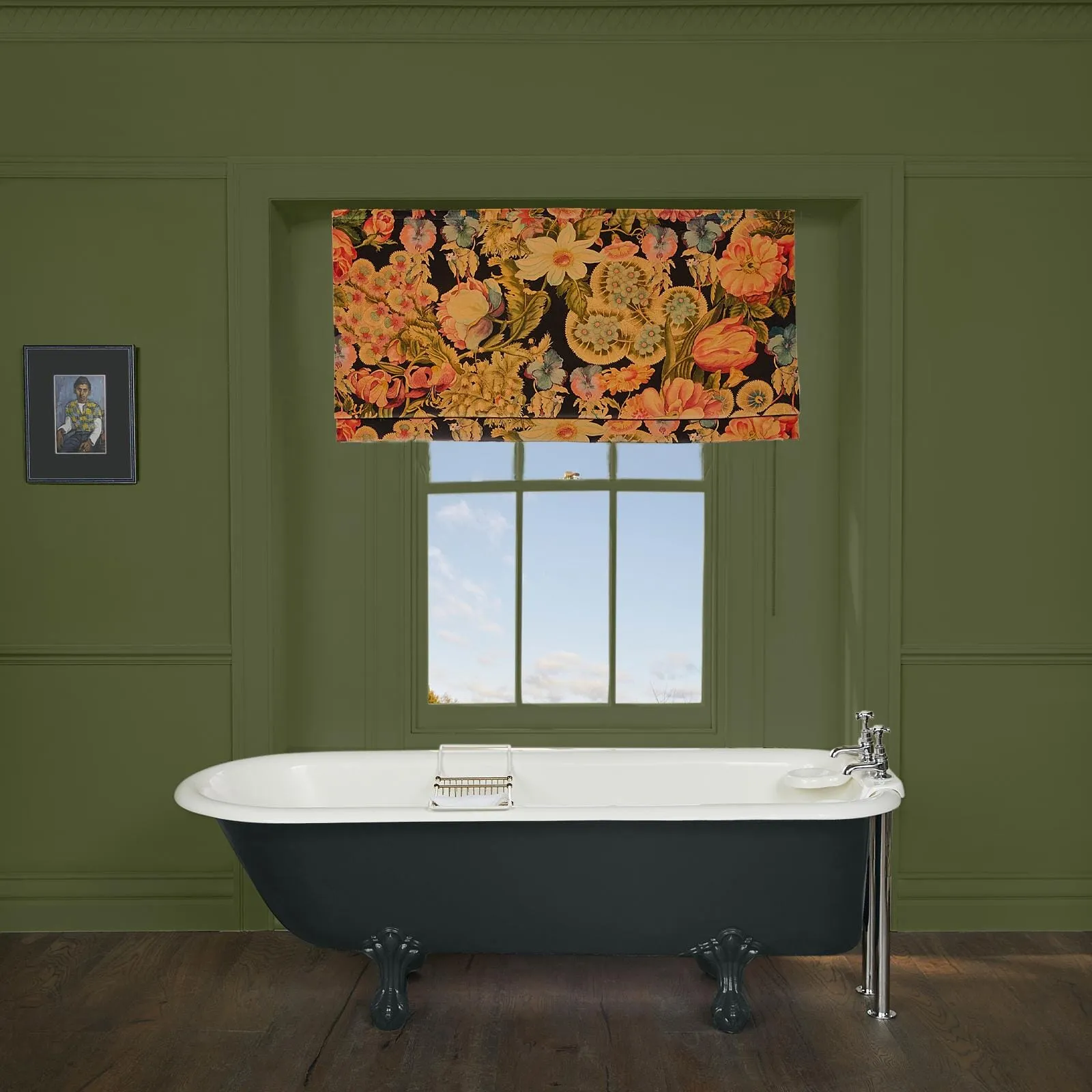 AMATORIA Roman Blind - Noir, Velvet image