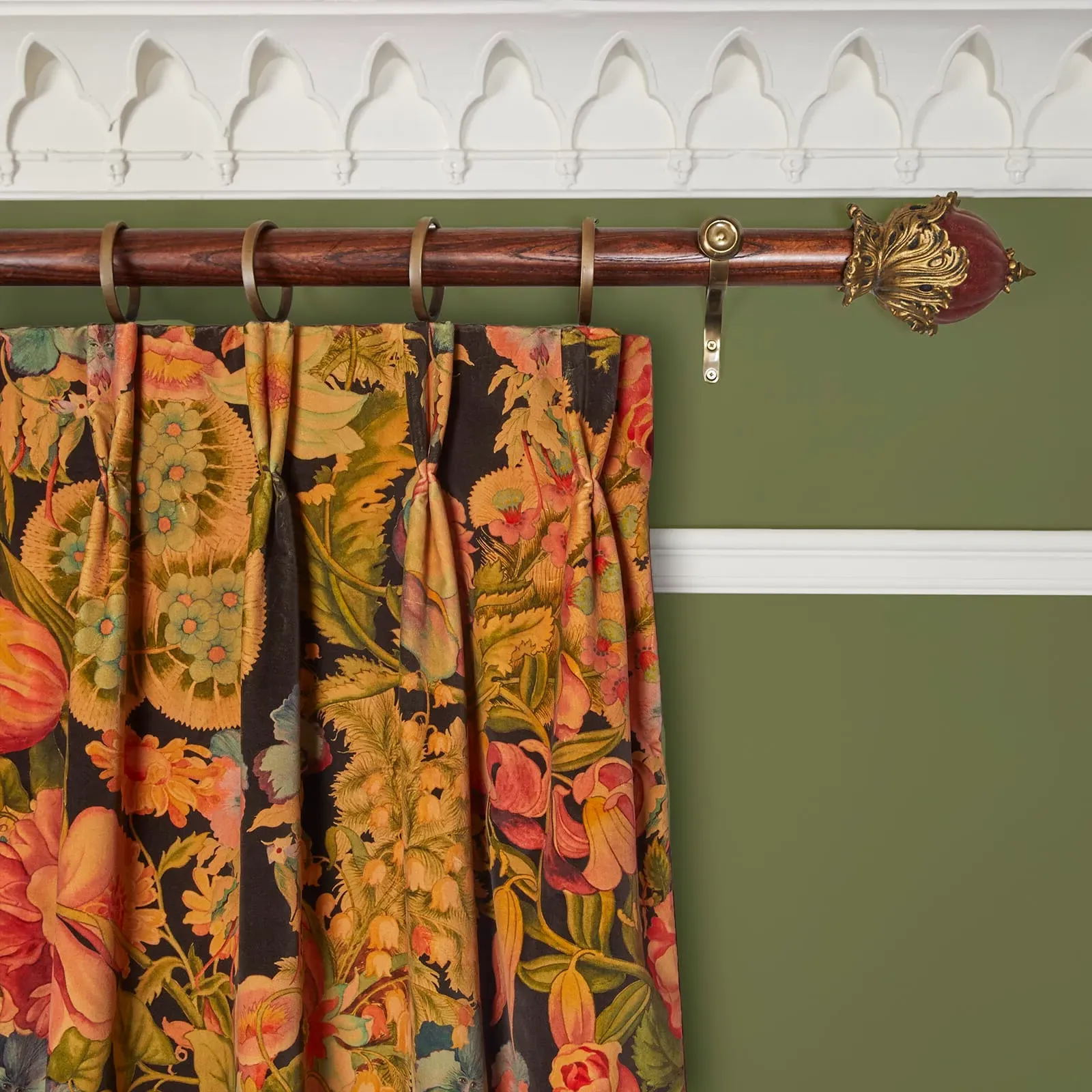 AMATORIA Velvet Curtain - Noir image