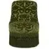 Anaconda Gascoigne Bedroom Chair - Olive Green, Velvet