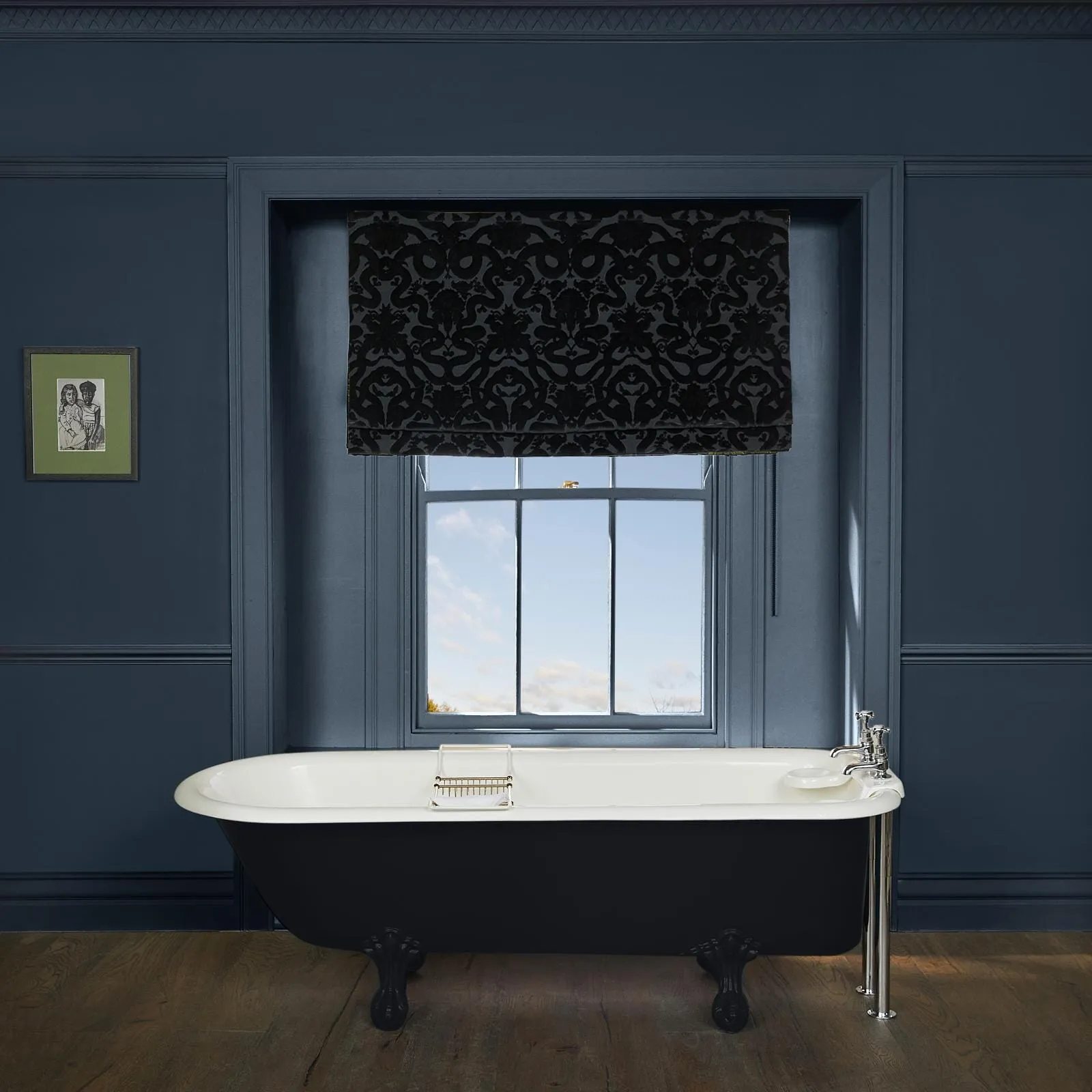 Anaconda Roman Blind - Noir, Velvet