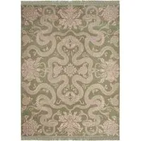 Anaconda Rug - Sage, Wool