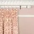Anaconda Velvet Curtain - Dusky Pink