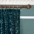 Anaconda Velvet Curtain - Petrol