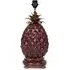 Ananas Lampstand - Carnelian, Brass