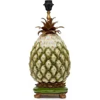 Ananas Lampstand - Natural, Brass
