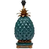 Ananas Lampstand - Petrol, Brass