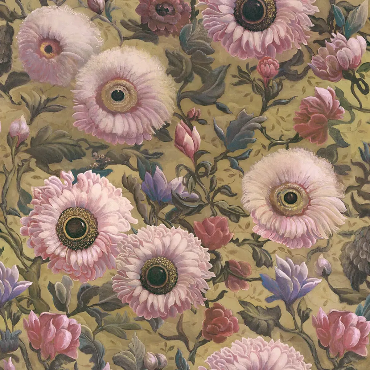 Apricus Floral Wallpaper - Aurelian product