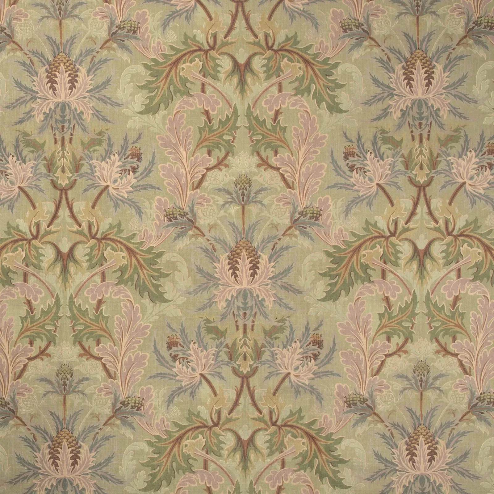 Aquifolia Wallpaper Sample - Apple Green image