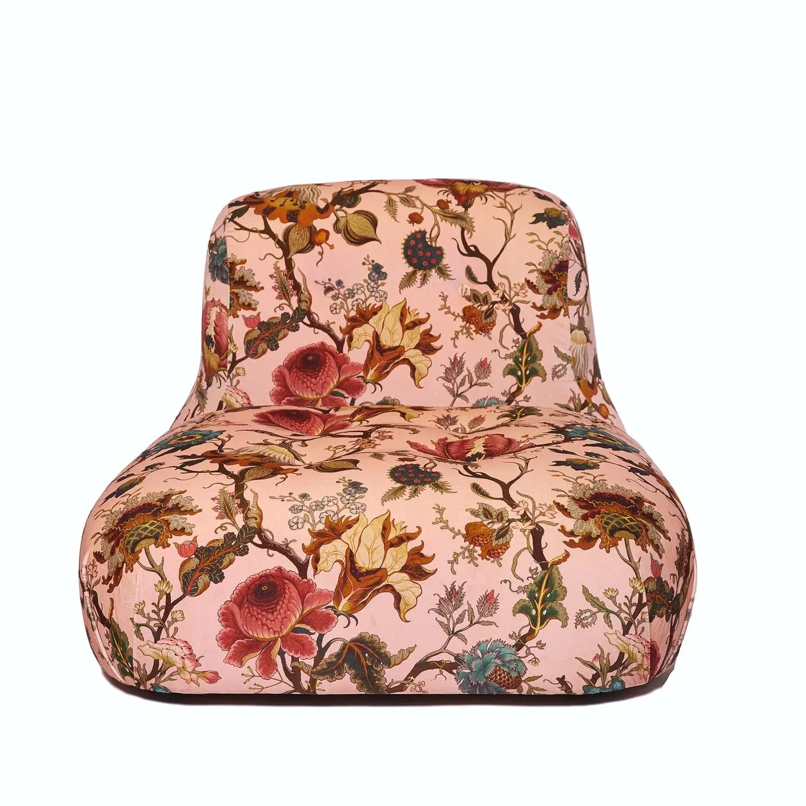Artemis Castle Accent Chair - Blush, Velvet product