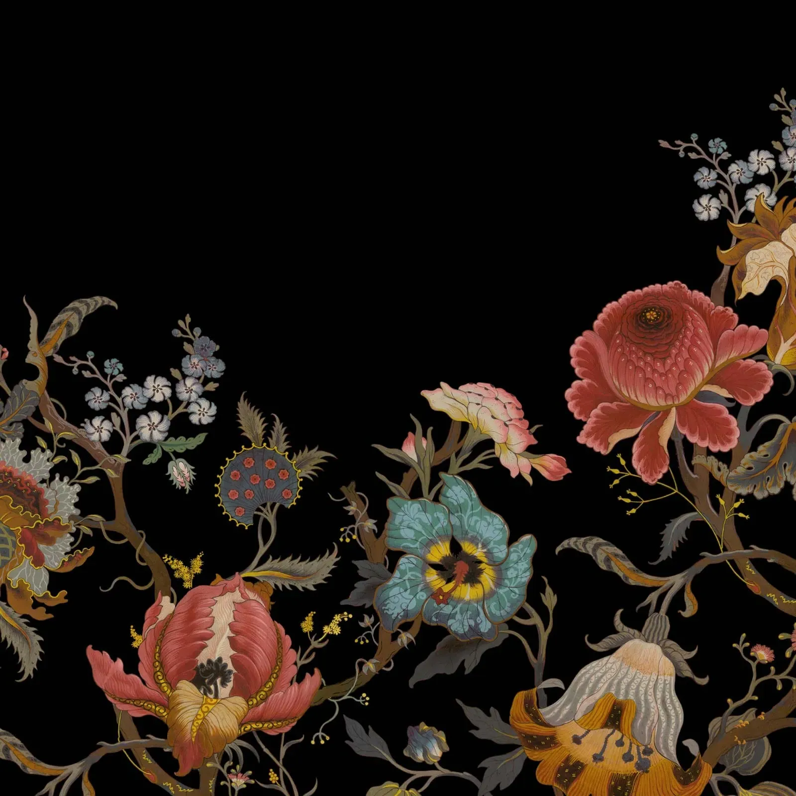 Artemis Climbing Walls Wallpaper - Black product