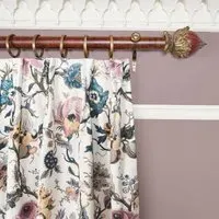 Artemis Cotton Linen Curtain - Off White