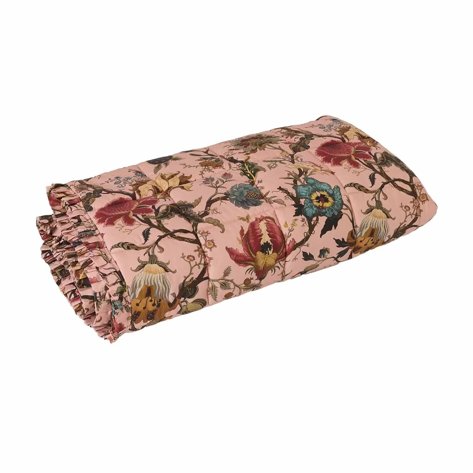 Artemis Cotton Sateen Quilt - Blush image