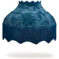 ARTEMIS Cut-Velvet Isabella - Cerulean