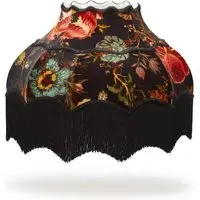 ARTEMIS Isabella Lampshade - Black, Velvet