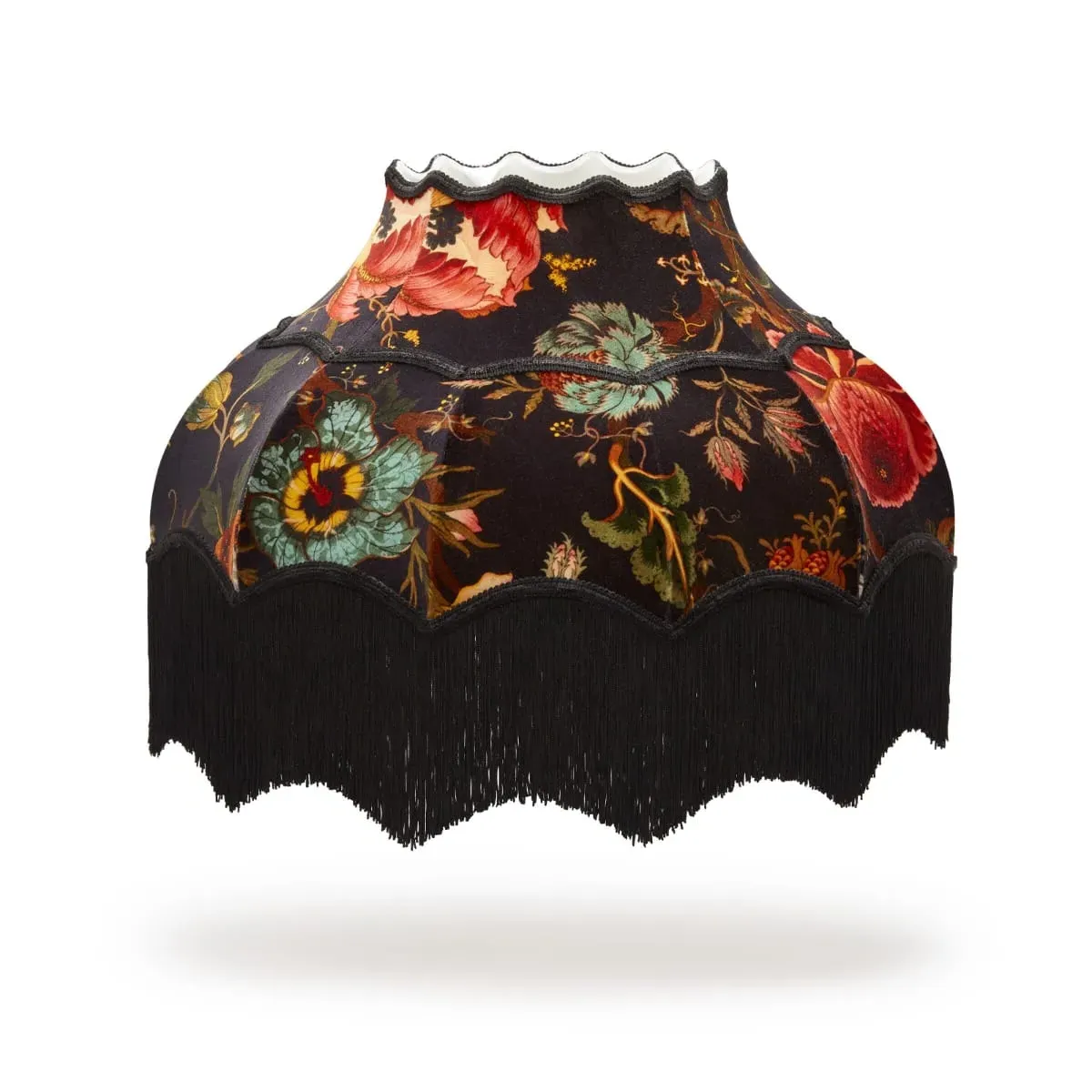 ARTEMIS Isabella Lampshade - Black, Velvet image