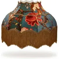ARTEMIS Isabella Lampshade - Petrol, Velvet