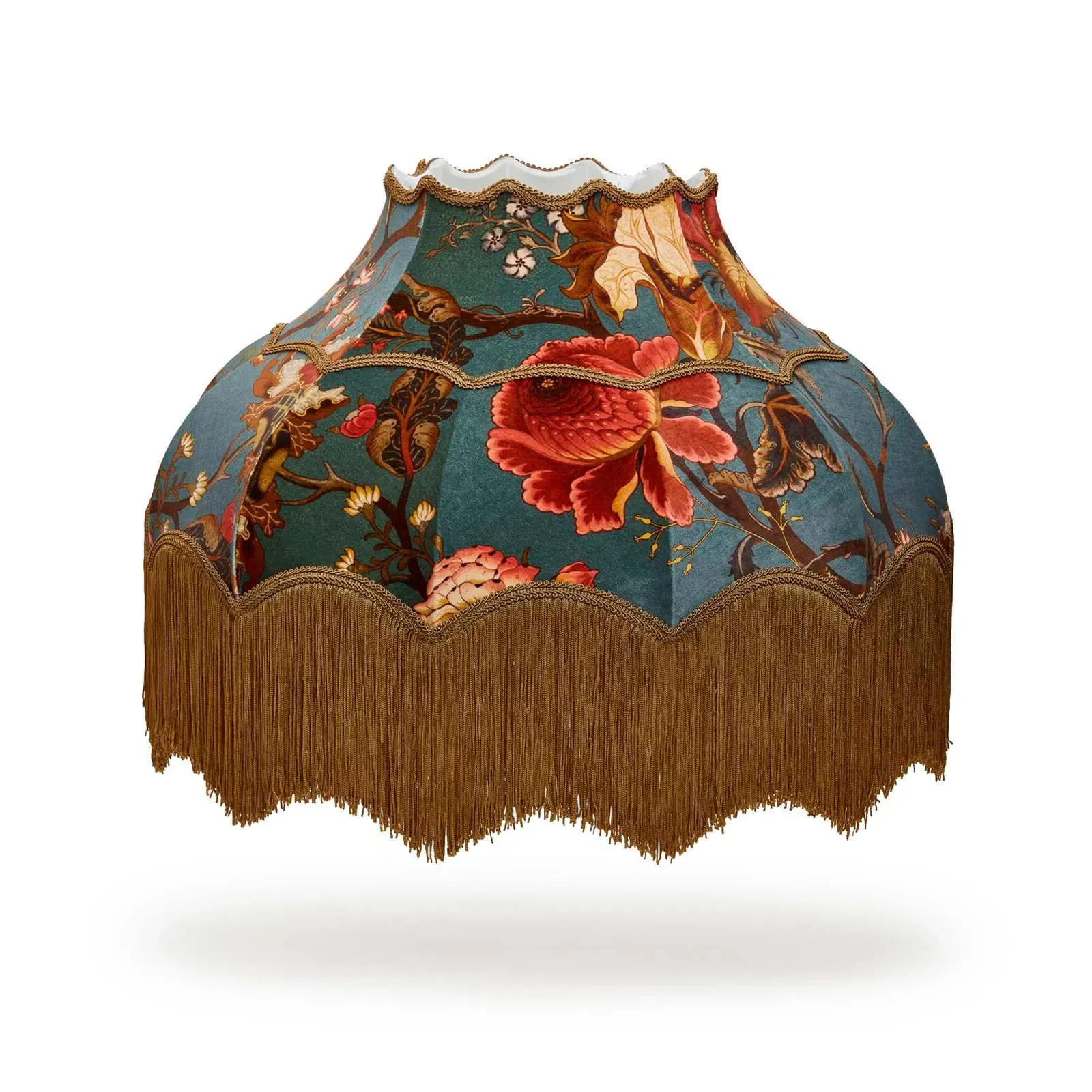 ARTEMIS Isabella Lampshade - Petrol, Velvet image