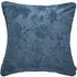 ARTEMIS Large Cut-Velvet Cushion - Cerulean