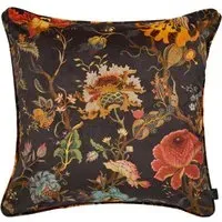 ARTEMIS Large Velvet Cushion - Black