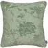 ARTEMIS Medium Cut-Velvet Cushion - Eucalyptus