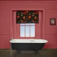 Artemis Roman Blind - Black, Velvet