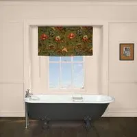 Artemis Roman Blind - Moss Green, Velvet