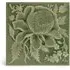 Artemis Rose Relief Tiles Sample - Sage, Ceramic