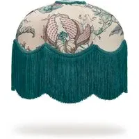 ARTEMIS Tilia Lamp Shade - Alabaster, Embroidered Linen