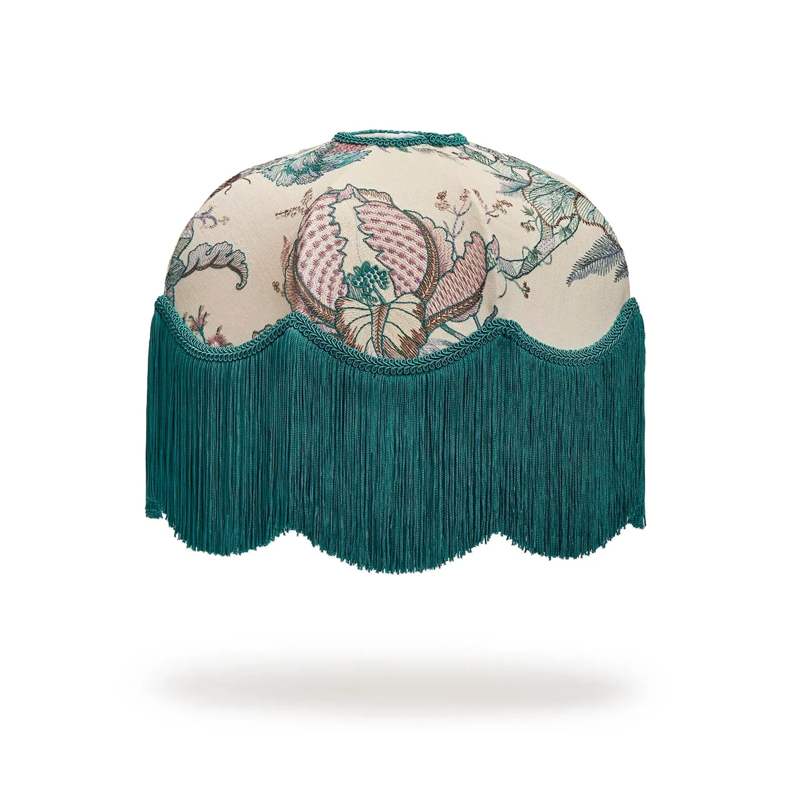 ARTEMIS Tilia Lamp Shade - Alabaster, Embroidered Linen image