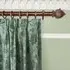 Artemis Velvet Curtain - Eucalyptus