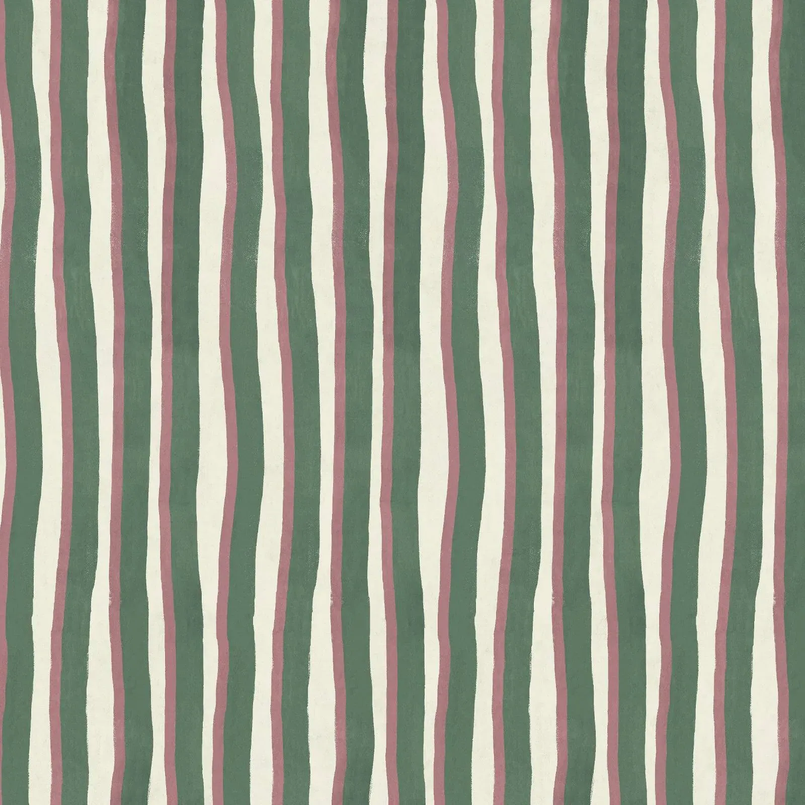 Artist's Shadow Stripe Wallpaper Sample - Hedera & Hosta product